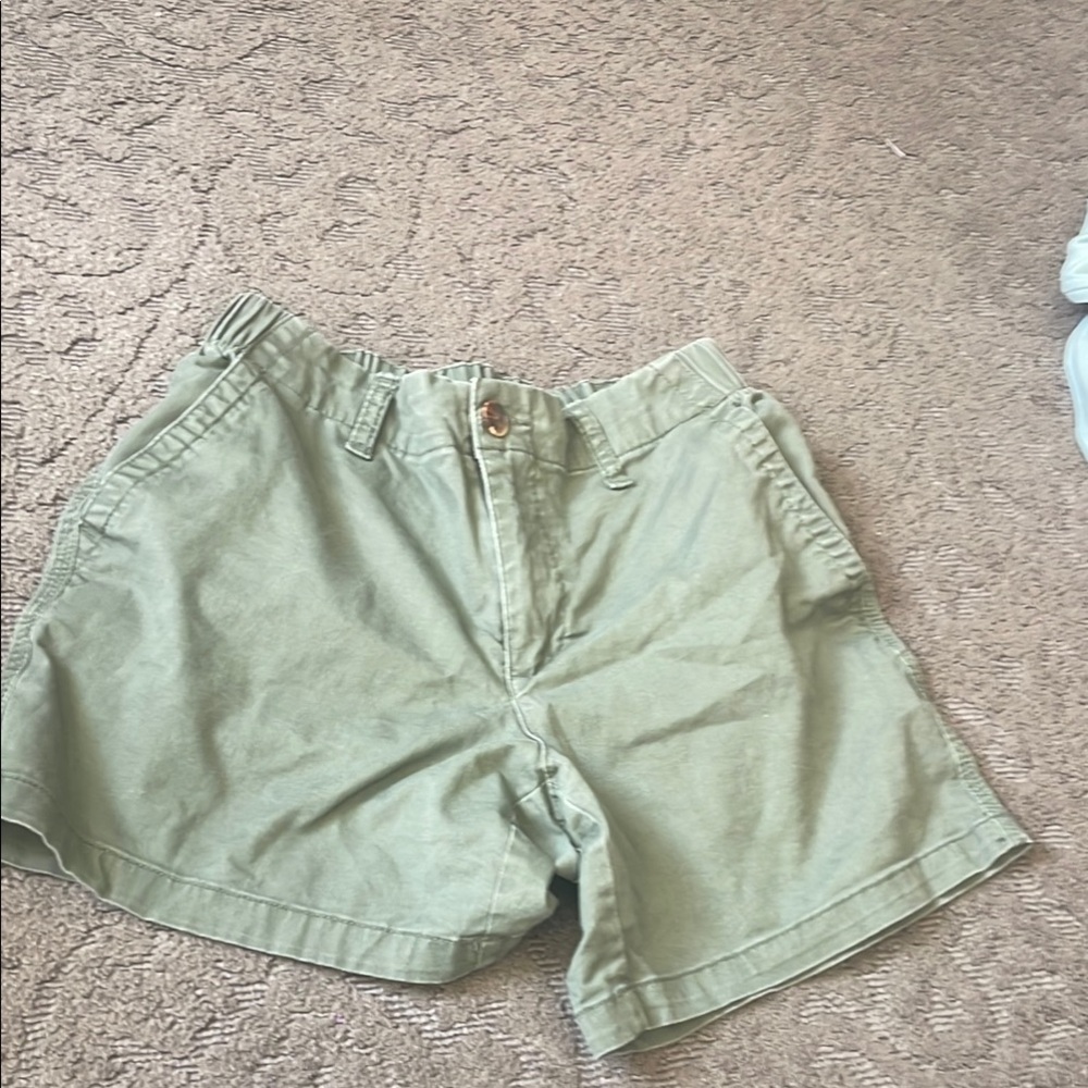 Old Navy Olive Green Chino Shorts